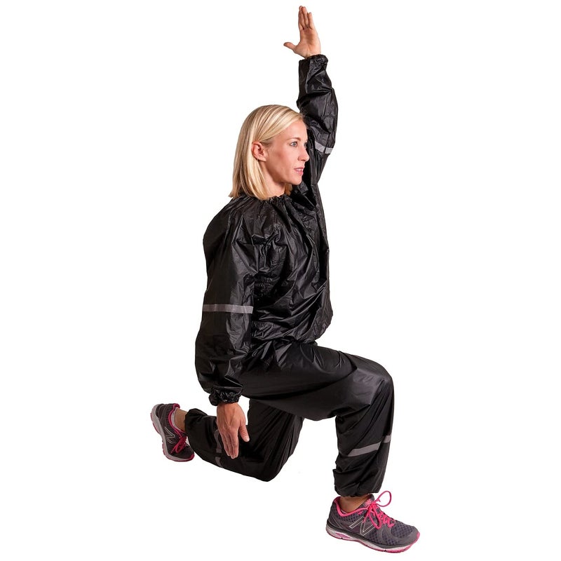 GoFit Unisex Thermal Sweat Suit - For Training, Weight Loss, and Exercise - Image 3
